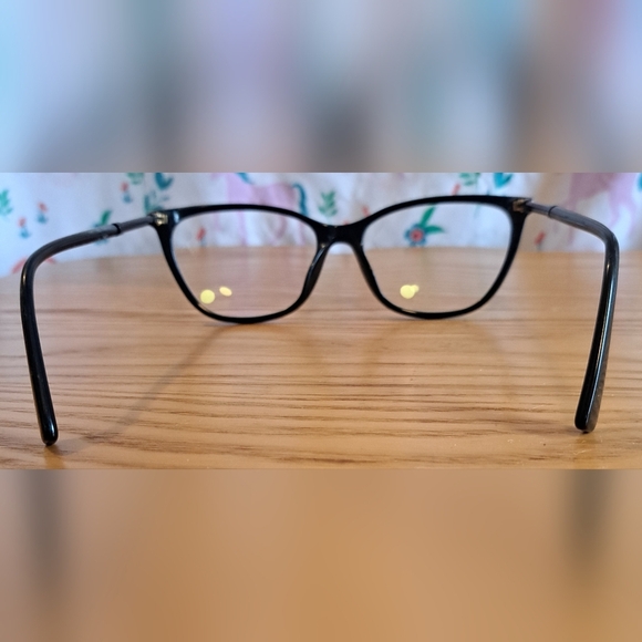 EUC Versace VE3293 Black & Grey TyeDye CatEye Casual Reading Glasses Frames - Picture 4 of 15